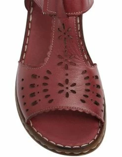 Wide Steps Dario Cherry Glove Sandal -Deals Shoes Store 830735110 7 720x928