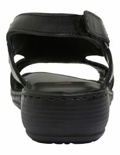 Wide Steps Dustin Black Glove Sandal 11 Wide Steps Dustin Black Glove Sandal -Deals Shoes Store 830735200 5 720x928