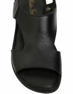 Wide Steps Dustin Black Glove Sandal 13 Wide Steps Dustin Black Glove Sandal -Deals Shoes Store 830735200 7 720x928