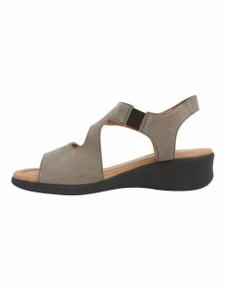 Wide Steps Patty Grey Nubuck Sandal 9 Wide Steps Patty Grey Nubuck Sandal -Deals Shoes Store 830735560 3 720x928