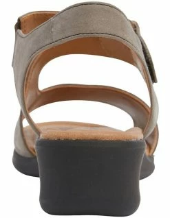 Wide Steps Patty Grey Nubuck Sandal 11 Wide Steps Patty Grey Nubuck Sandal -Deals Shoes Store 830735560 5 720x928