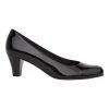 Easy Steps Linda Black Patent Heeled Shoes