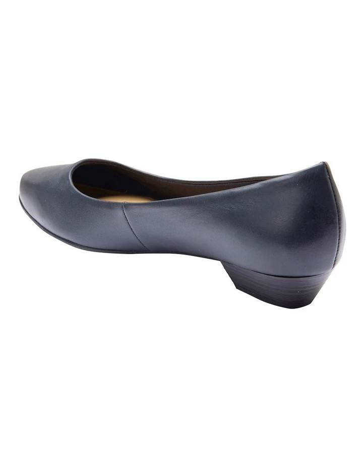 Easy Steps Regal Navy Glove Heeled Shoes 4 Easy Steps Regal Navy Glove Heeled Shoes - Image 4