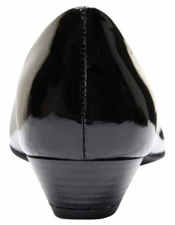Easy Steps Regal Black Patent Heeled Shoes -Deals Shoes Store 830773540 6 720x928