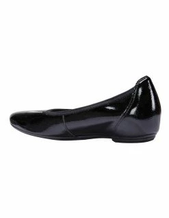 Easy Steps Pamper Black Crinkle Patent Flat Shoes -Deals Shoes Store 830773900 5 720x928