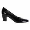 Easy Steps Marley Black Patent Heeled Shoes