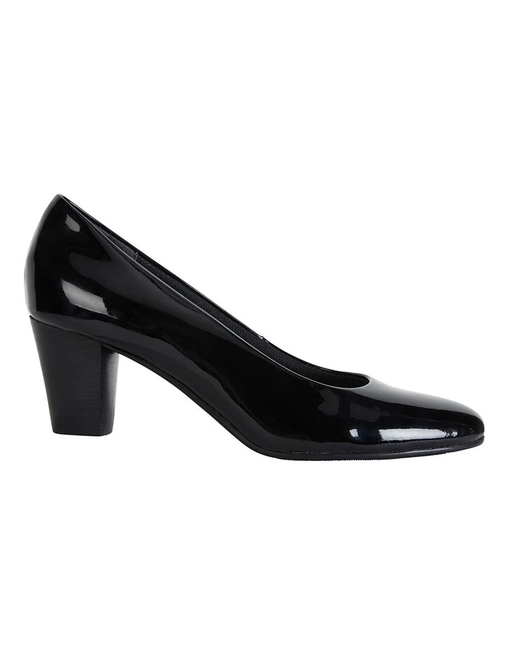 Easy Steps Marley Black Patent Heeled Shoes 1 Easy Steps Marley Black Patent Heeled Shoes