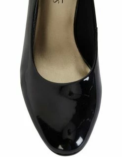 Easy Steps Marley Black Patent Heeled Shoes 11 Easy Steps Marley Black Patent Heeled Shoes -Deals Shoes Store 830774080 7 720x928