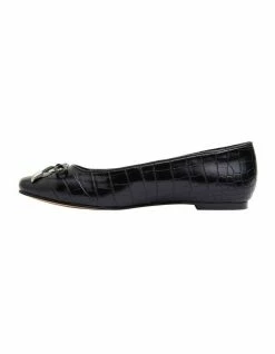 Easy Steps Tabbatha Black Croc Flat Shoes -Deals Shoes Store 830774530 3 720x928