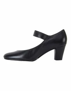 Easy Steps Megan Black Glove Heeled Shoes -Deals Shoes Store 830830060 3 720x928