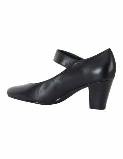 Easy Steps Megan Black Glove Heeled Shoes -Deals Shoes Store 830830060 5 720x928