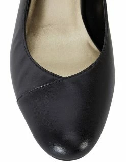 Easy Steps Megan Black Glove Heeled Shoes -Deals Shoes Store 830830060 7 720x928