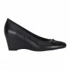 Easy Steps Manor Black Glove Heeled Shoes
