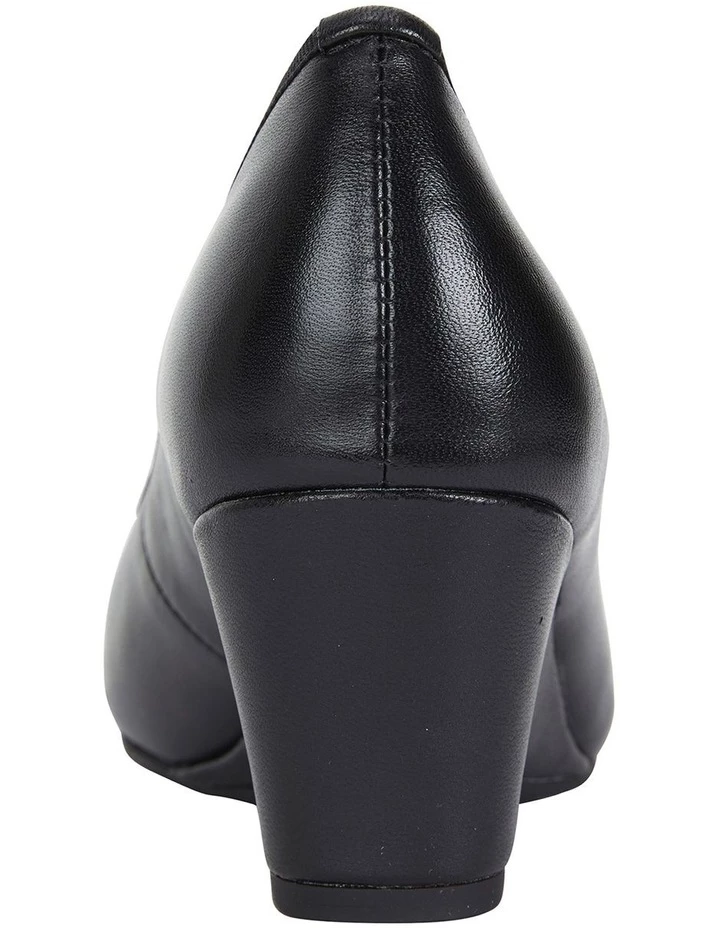 Easy Steps Manor Black Glove Heeled Shoes 6 Easy Steps Manor Black Glove Heeled Shoes - Image 6