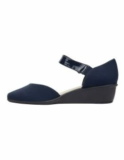Easy Steps Patriot Navy Fabric Heeled Shoes -Deals Shoes Store 830830600 3 720x928