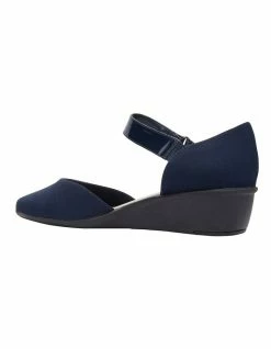 Easy Steps Patriot Navy Fabric Heeled Shoes -Deals Shoes Store 830830600 5 720x928