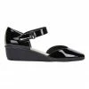 Easy Steps Pavilion Black Patent Heeled Shoes