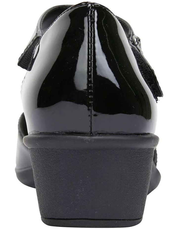Easy Steps Pavilion Black Patent Heeled Shoes 5 Easy Steps Pavilion Black Patent Heeled Shoes - Image 5