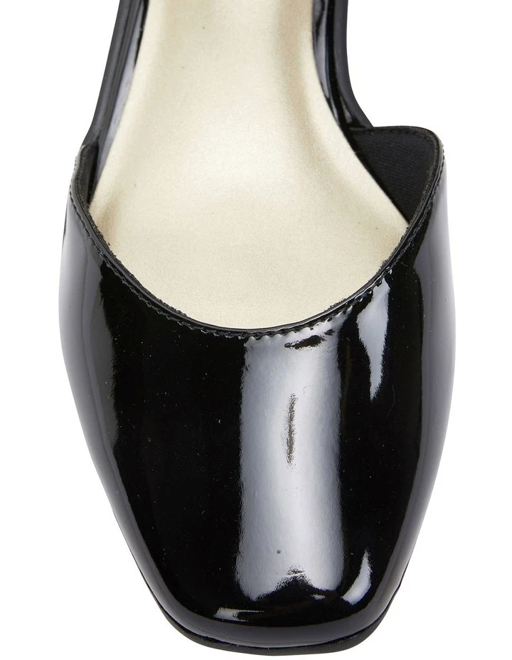 Easy Steps Pavilion Black Patent Heeled Shoes 6 Easy Steps Pavilion Black Patent Heeled Shoes - Image 6
