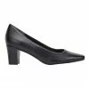 Easy Steps Nicole Black Glove Heeled Shoes