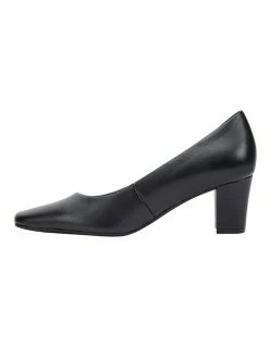 Easy Steps Nicole Black Glove Heeled Shoes -Deals Shoes Store 830831230 3 720x928