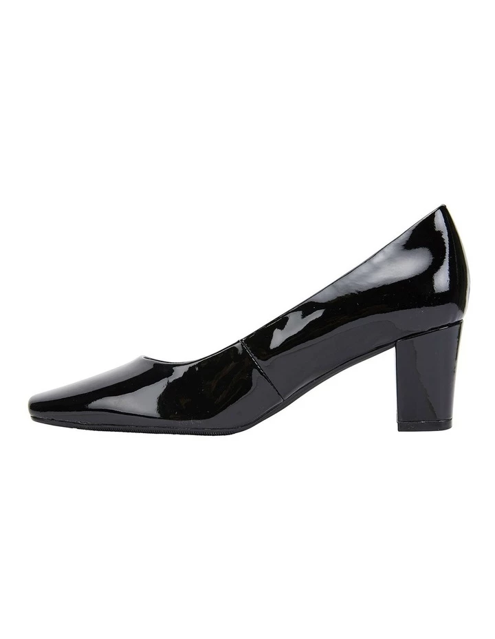 Easy Steps Nicole Black Patent Heeled Shoes 3 Easy Steps Nicole Black Patent Heeled Shoes - Image 3
