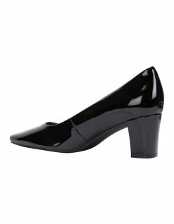 Easy Steps Nicole Black Patent Heeled Shoes 11 Easy Steps Nicole Black Patent Heeled Shoes -Deals Shoes Store 830831320 5 720x928