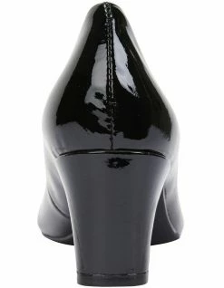 Easy Steps Nicole Black Patent Heeled Shoes 12 Easy Steps Nicole Black Patent Heeled Shoes -Deals Shoes Store 830831320 6 720x928