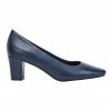 Easy Steps Nicole Navy Glove Heeled Shoes