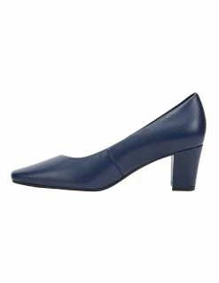 Easy Steps Nicole Navy Glove Heeled Shoes -Deals Shoes Store 830831410 3 720x928