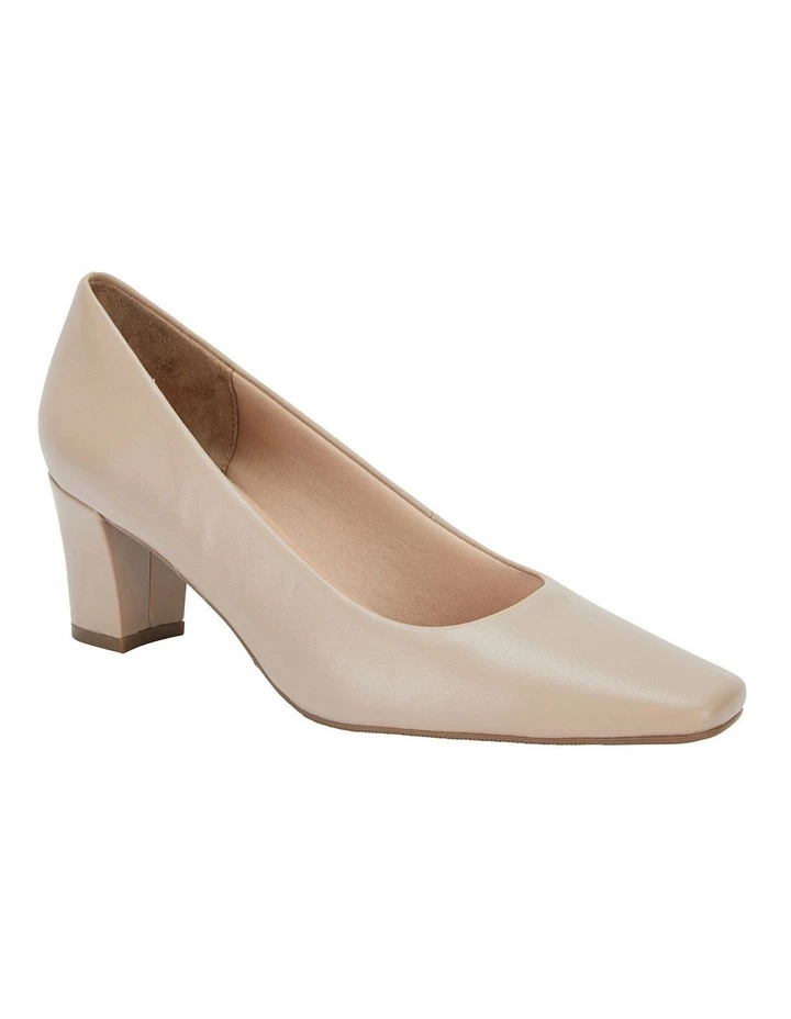 Easy Steps Nicole Nude Glove Heeled Shoes 2 Easy Steps Nicole Nude Glove Heeled Shoes - Image 2