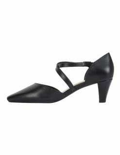 Easy Steps Adison Black Glove Heeled Shoes -Deals Shoes Store 830831680 3 720x928
