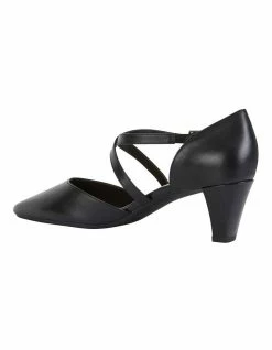 Easy Steps Adison Black Glove Heeled Shoes -Deals Shoes Store 830831680 5 720x928