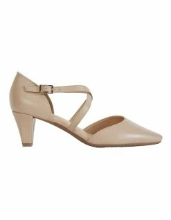 Easy Steps Adison Nude Glove Heeled Shoes