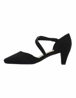 Easy Steps Adison Black Fabric Heel Shoes -Deals Shoes Store 830832040 3 720x928