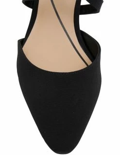 Easy Steps Adison Black Fabric Heel Shoes -Deals Shoes Store 830832040 7 720x928
