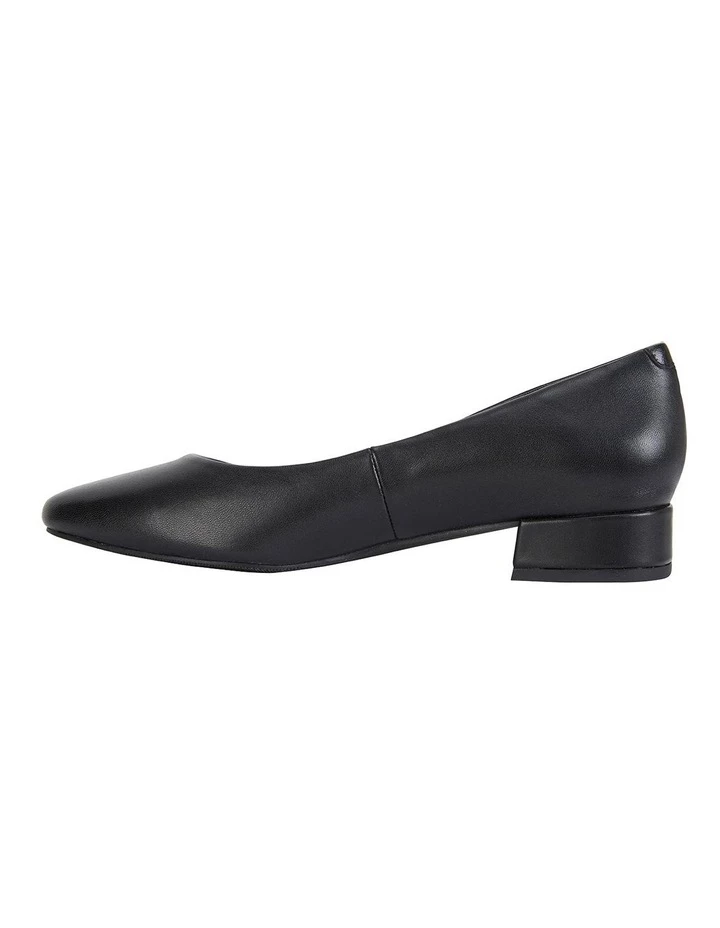 Easy Steps Janine Black Glove Heeled Shoes 3 Easy Steps Janine Black Glove Heeled Shoes - Image 3