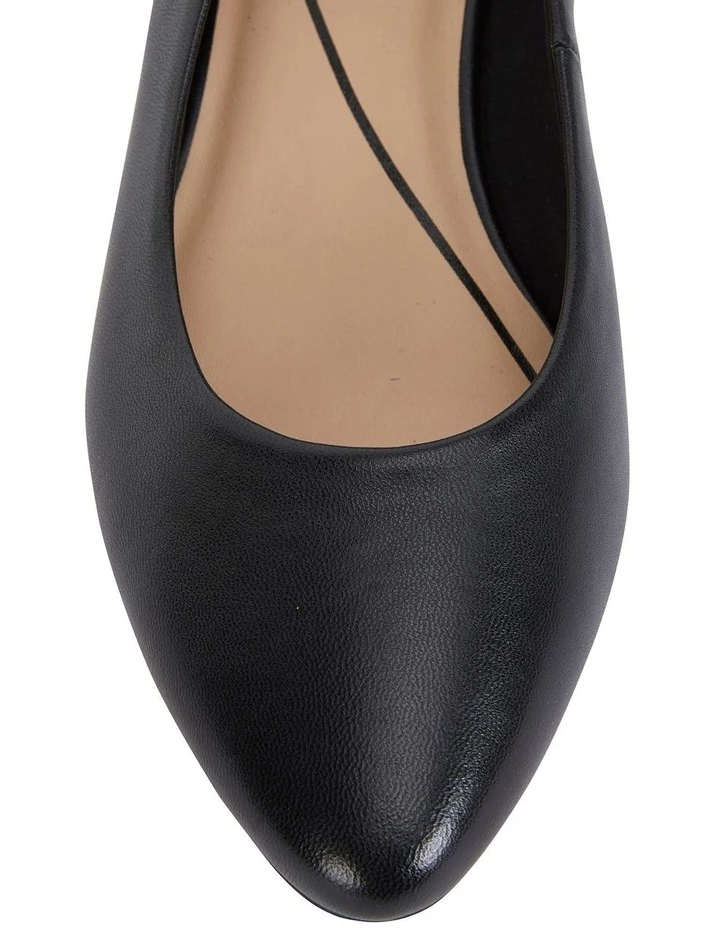 Easy Steps Janine Black Glove Heeled Shoes 7 Easy Steps Janine Black Glove Heeled Shoes - Image 7