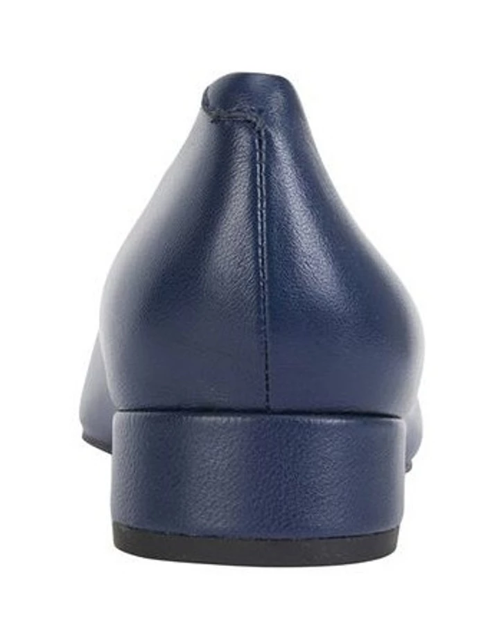 Easy Steps Janine Navy Glove Heeled Shoes 6 Easy Steps Janine Navy Glove Heeled Shoes - Image 6