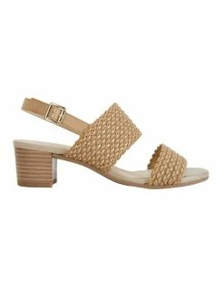 Easy Steps Vintage Neutral Weave Sandals