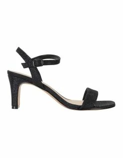 Easy Steps Unison Black Shimmer Sandals