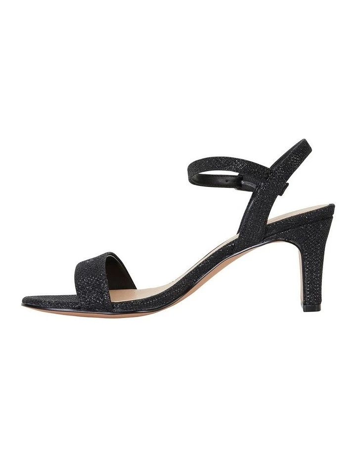 Easy Steps Unison Black Shimmer Sandals 3 Easy Steps Unison Black Shimmer Sandals - Image 3