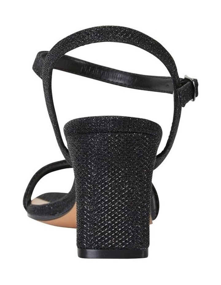 Easy Steps Unison Black Shimmer Sandals 6 Easy Steps Unison Black Shimmer Sandals - Image 6