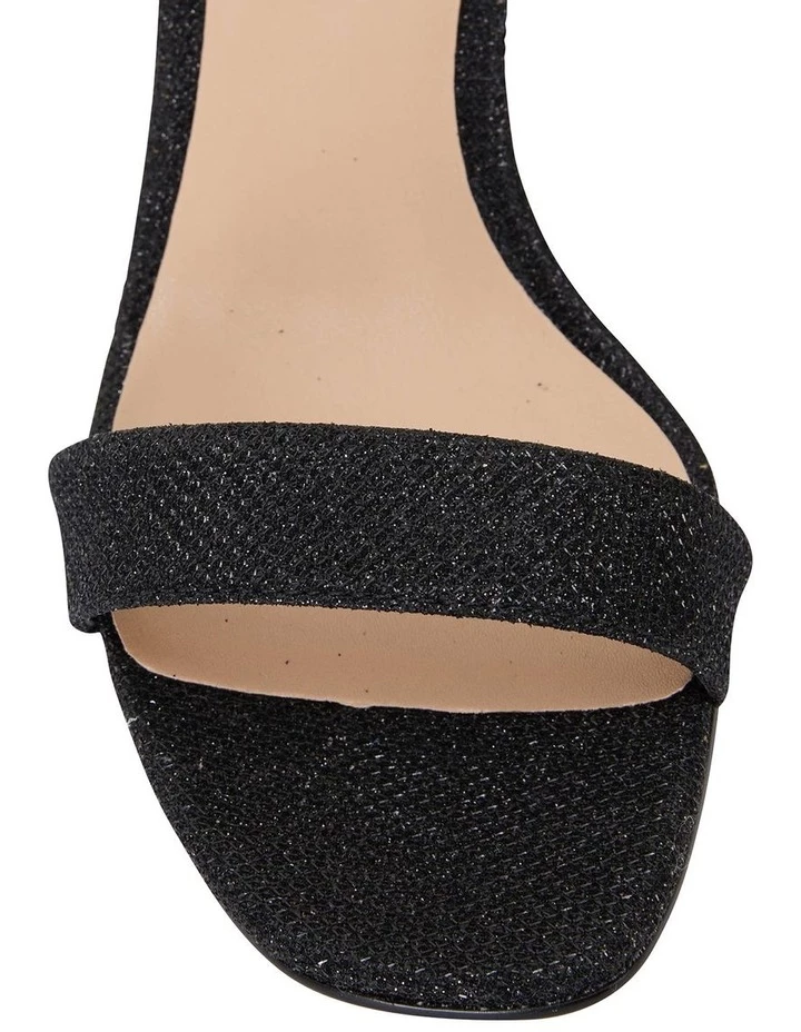 Easy Steps Unison Black Shimmer Sandals 7 Easy Steps Unison Black Shimmer Sandals - Image 7