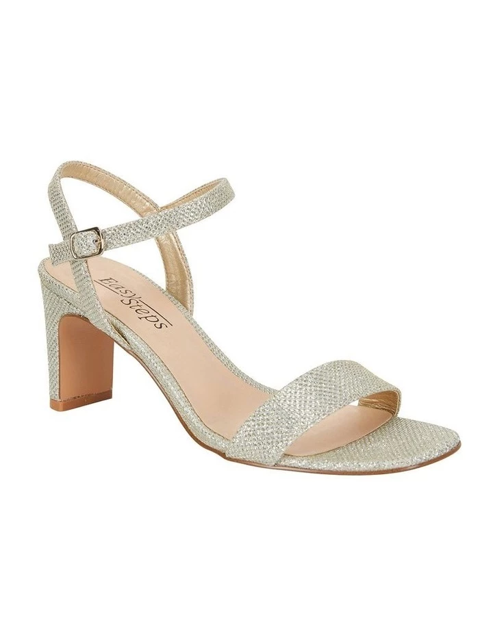 Easy Steps Unison Soft Gold Shimmer Sandals 2 Easy Steps Unison Soft Gold Shimmer Sandals - Image 2