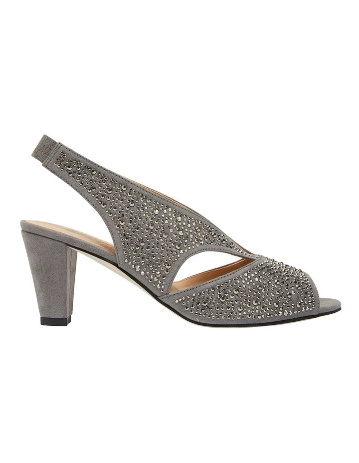 Easy Steps Angie Grey Fabric Sandal 1 Easy Steps Angie Grey Fabric Sandal