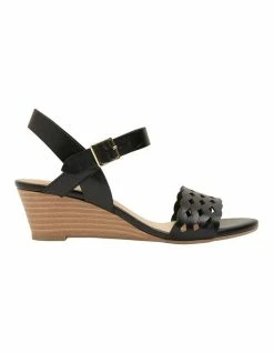 Easy Steps Callum Black Glove Sandal