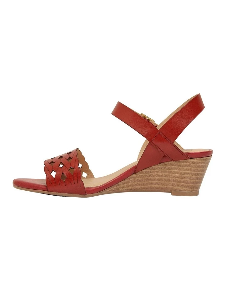 Easy Steps Callum Red Glove Sandal 3 Easy Steps Callum Red Glove Sandal - Image 3