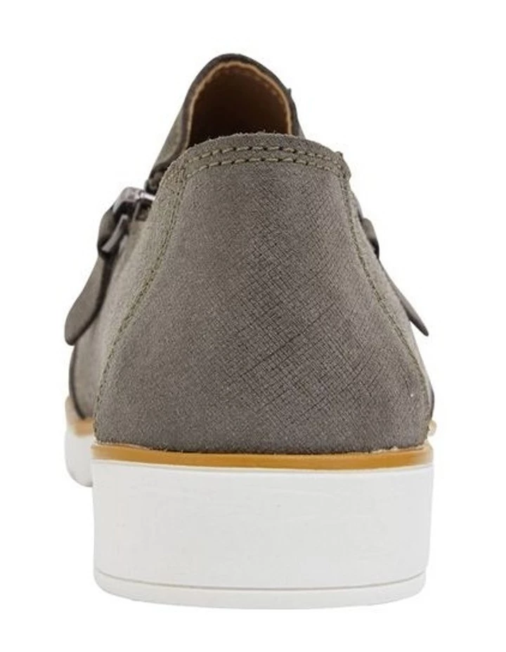 Easy Steps Dean Khaki Combo Flat Shoes 6 Easy Steps Dean Khaki Combo Flat Shoes - Image 6