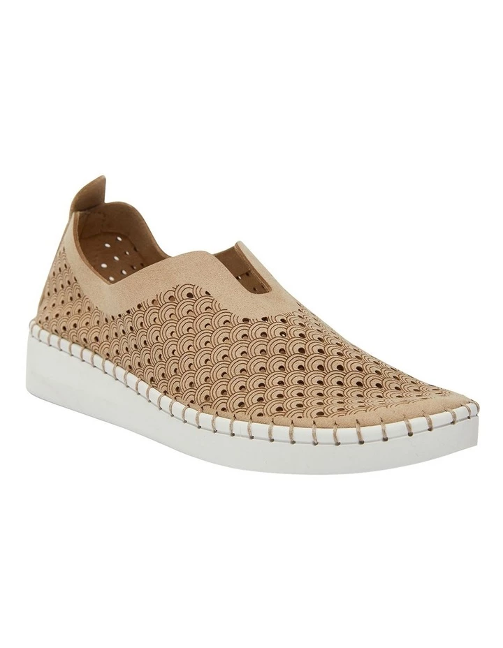 Easy Steps Dot Taupe Micro Sneaker 1 Easy Steps Dot Taupe Micro Sneaker